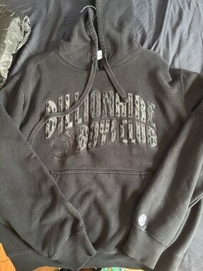Billionaire Boys Club Black Embroidered Logo Hoodie